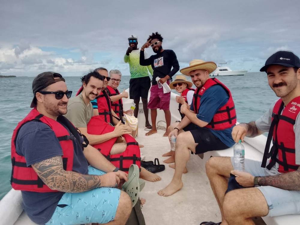 A morning on the water off Punta Cana