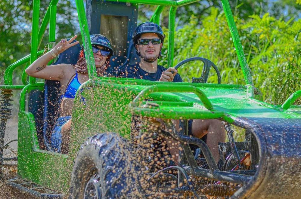 Guests on the buggy and quad trails near Macao