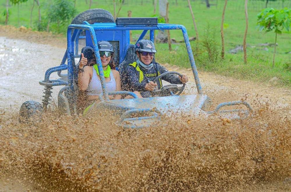 Guests on the buggy and quad trails near Macao